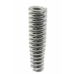 Molla sospensione ammortizzatore anteriore cromata alta 165 mm VESPA 125 150 180 GT GTR TS SUPER SPRINT RALLY SPRINT VELOCE in acciaio temperato Ø filo 9 mm + 25% rinforzata