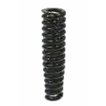 Molla sospensione ammortizzatore anteriore nera alta 165 mm VESPA 125 150 180 GT GTR TS SUPER SPRINT RALLY SPRINT VELOCE in acciaio temperato Ø filo 9 mm + 25% rinforzata