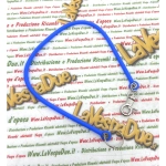 Portachiavi blu in silicone antifurto anti smarrimento per Piaggio Vespa APE CIAO SI BRAVO BOXER Lambretta innocenti blockshaft lungo 36 cm