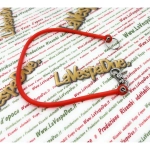 Portachiavi rosso in silicone antifurto anti smarrimento per Piaggio Vespa APE CIAO SI BRAVO BOXER Lambretta innocenti blockshaft lungo 36 cm