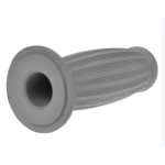 Coppia manopole bombate grigie per LAMPRETTA diametro 24