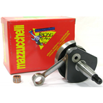 Vilebrequin MAZZUCCHELLI AMT 028 pour PK 50 XL HP RUSH FL2 APE TM 50 APE 50 TL6 Course d'avance 43 mm Cône 20 mm Distance de bielle 87 mm