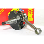 Albero Motore MAZZUCCHELLI AMT 166 anticipato VESPA PE PX ARCOBALENO 200 RALLY Corsa 57 mm Cuscinetto 25 Biella int 110 mm