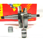 Vilebrequin MAZZUCCHELLI AMT 162M pour VESPA PX 125 150 GTR SPRINT SUPER Course longue 60 mm Roulement 25 Bielle int 105 mm