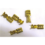 10 pcs Small female faston cable lug 4.8 mm for VESPA APE LAMBRETTA CIAO SI BRAVO BOXER contact socket for connector plug switches electrical systems