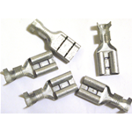 10 Stück Große weibliche Faston-Kabelschuhe für VESPA APE LAMBRETTA CIAO SI BRAVO BOXER Kontaktbuchse für Anschlussstecker Schalter elektrische Systeme