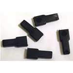 10 pcs Insulating Protection Female Faston Cable Terminal mm. 6.3 for VESPA APE LAMBRETTA CIAO SI BRAVO BOXER contact socket for connector plug switches electrical systems for our item 60008536