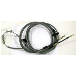 Komplette Handbremsübertragung PIAGGIO APE MP P501 MP P601 220 ro 140247 Kabel mit Außenmantel hintere Feststellbremse