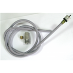 Cavo filo trasmissione contachilometri VESPA 125 VNB 150 VBB SUPER VB1 dal 1963/66 filo 2,7mm grande