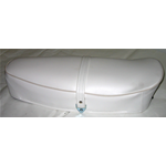 Weißer Sattel mit weißem Rand für VESPA PRIMAVERA 50 125 NRL ohne Schloss