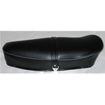 Schwarzer Sattel für VESPA 50 125 RLN PRIMAVERA ohne Schloss