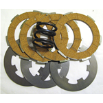 SURFLEX Clutch 4 Discs for VESPA 50 NLR SPECIAL PK S 4 gears 90 SS Super Sprint 125 Primavera ET3 PK