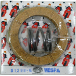 SURFLEX Reinforced Clutch Set for VESPA 50 90 NLRS SS SUPER SPRINT SPECIAL PK - 125 PRIMAVERA ET3 PK from 1963 to 1979