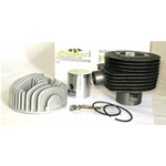 Groupe thermique en fonte PINASCO 25030804 diamètre 177 mm. 63 2 transferts pour VESPA 125 150 VNB VBB GL GT GTR SPRINT SPRINT VELOCE SUPER