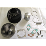 Cylinder kit diameter 57 mm. 5 transfers for VESPA 125 PRIMAVERA ET3 - PK 125 olympya