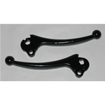 Paar schwarze Brems- und Kupplungshebel für VESPA 50 SPECIAL 125 PRIMAVERA ET3 ro 165279
