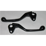 Pair of Black Sport Type LEVERS for VESPA 50 90 125 NLR SPECIAL PRIMAVERA ET3
