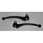 Pair of Black Brake and Clutch LEVERS for VESPA 125 150 200 PX PE SUPER PS ro 138336 242531