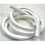 Paire de joints en caoutchouc blanc pour sacoches et cadres pour VESPA 80 125 150 200 PX PE ro 196230 161995