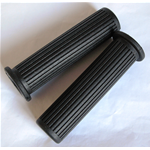 Coppia manopole di gomma per VESPA 125 150 200 PX PE ARCOBALENO T5 tipo originale r.o. 179833