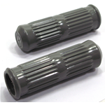 PUÑOS grises para LAMBRETTA LI TV 3 serie S-SX