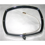 Marco de faro cromado para LAMBRETTA 125 150 200 de 1968