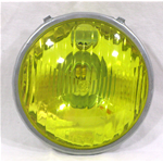 New Round Yellow Headlight for VESPA 50 V5A1T NLR from 1963 onwards ro 101321 070683