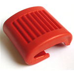 Cache de levier de démarrage rouge pour LAMBRETTA LI 3e série