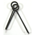 Muelle de bloqueo de puerta de carburador de acero para VESPA 98 125 150 V1T V15T V30T V33T VN VM VL VB1T Varilla de caja de cambios Faro bajo y puerta de guantera lateral Vespa U