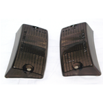 Plastiche Corpi Luminosi Frecce Anteriori fumè per VESPA 125 150 200 PX PE T5 ETS PK