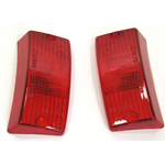 Red Front Indicator Light Bodies for VESPA PX PE 