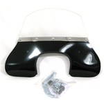 Paravento cupolino nero per VESPA 50 SPECIAL  + staffe 