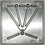 License plate holder aluminum license plate holder for VESPA 150 160 GS VS