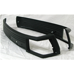 Satz selbstklebende schwarze Gummi-Stoßstangenstreifen VESPA 80 125 150 200 PX PE ARCOBALENO ELESTART MY Motorhaubenschutzleisten Karosserieschutz