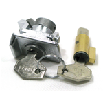 Paire de kits de serrures type long guide 4 mm pour VESPA 50 Special 125 ET3 Primavera 150 200 PX PE SPRINT SUPER ro 139379 139188 114431