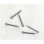 Goupille fendue en acier de diamètre 1,5 mm x 25 mm de long pour diverses applications