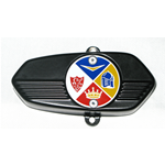 Black Steel Spring Cover for VESPA 50 125 PRIMAVERA