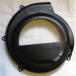 Black Flywheel Cover Sport in MOPLEN Shockproof for VESPA PX PE 125 150 200 without electric start
