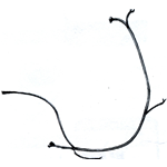 Elektrische Anlage für VESPA 150 GL VLA1T Baujahr 1963 Italienisches Handwerksprodukt