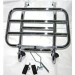 Portaequipajes delantero cromado para VESPA 125 160 180 150 200 PX PE T5 SP GS GL SPRINT ro 610271M