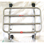 Portapacchi anteriore cromato per VESPA 50 90 125 150 160 180 200 N L R SPECIAL PRIMAVERA SS ET3 PX PE ARCOBALENO PK XL RUSH N FL2 HP r.o. 610271M