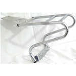 Portaequipajes trasero cromado para VESPA 125 150 200 PX PE ARCOBALENO