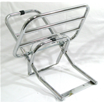Portaequipajes trasero cromado para VESPA 125 150 160 180 SPRINT SUPER RALLY GS GL