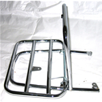 Portaequipajes trasero cromado para la nueva VESPA GT