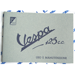 MANUAL DE USO Y MANTENIMIENTO ORIGINAL PIAGGIO para VESPA 125 año 1948