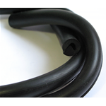 Par de perfiles negros para escudo LAMBRETTA LI 3ra serie