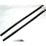 Par de perfiles negros para escudo frontal LAMBRETTA GP DL