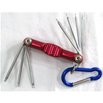 Set chiavi impronta TORX  T5  T6  T7  T8  T9  T10 T15  per VESPA 