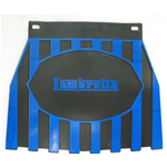 Paraspruzzi " LAMBRETTA " nero/azzurro per LAMBRETTA  tutte