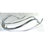 Parachoques cromado para guardabarros delantero LAMBRETTA 125 150 LI primera y segunda serie